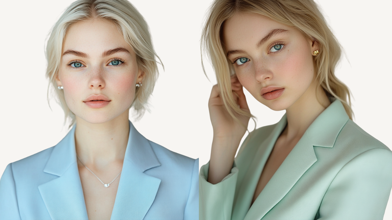 Light Summer vs. Light Spring: The differences at a glance